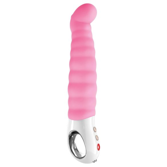 Fun Factory G5 - vibromasseur G-spot à rainures, étanche, rechargeable (rose)