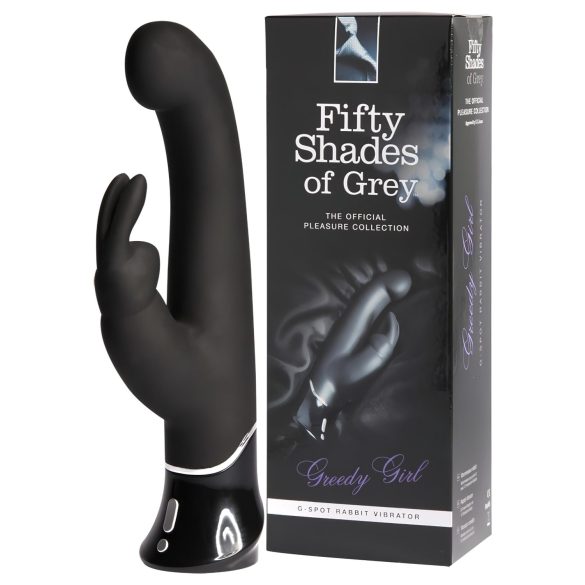 Cinquante nuances de Grey - Vibromasseur avec stimulateur clitoridien (USB)