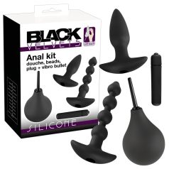 Set de quatre vibrateurs anaux Black Velvet