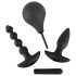Set de quatre vibrateurs anaux Black Velvet