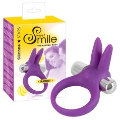 SMILE Rabbit - anneau vibrant (violet)