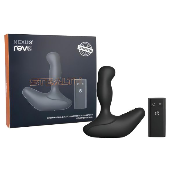 Nexus Revo Stealth - stimulateur prostate rotatif télécommandé - silicone