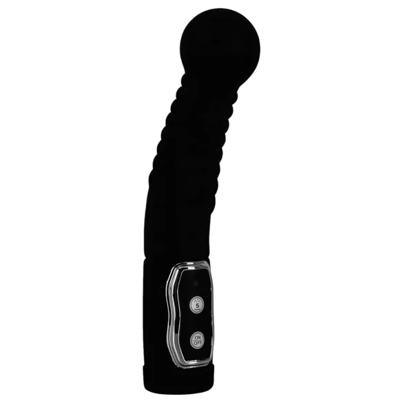 You2Toys - masseur prostate rotatif vibrant - silicone noir