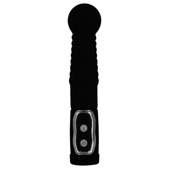 You2Toys - masseur prostate rotatif vibrant - silicone noir
