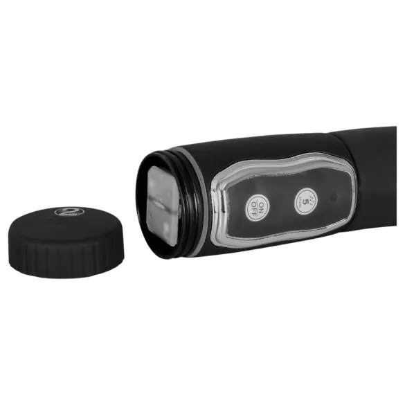 You2Toys - masseur prostate rotatif vibrant - silicone noir
