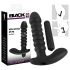 Vibromasseur plissé moyen Black Velvet (noir)