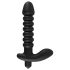 Vibromasseur plissé moyen Black Velvet (noir)