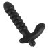 Vibromasseur plissé moyen Black Velvet (noir)