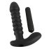 Vibromasseur plissé moyen Black Velvet (noir)