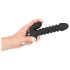 Vibromasseur plissé moyen Black Velvet (noir)