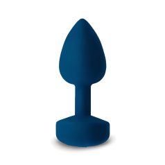 G-plug - Grand vibro anal USB (bleu)