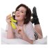 Jülie - Vibromasseur à bras clitoridien (jaunâtre)