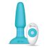 b-Vibe - Vibromasseur anal perles rotatives rechargeable (turquoise)