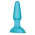 b-Vibe - Vibromasseur anal perles rotatives rechargeable (turquoise)