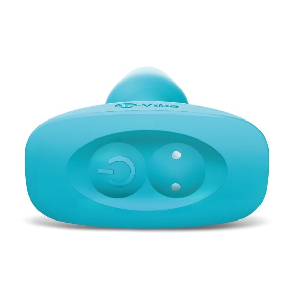 b-Vibe - vibromasseur anal perles rotatives rechargeable - silicone turquoise