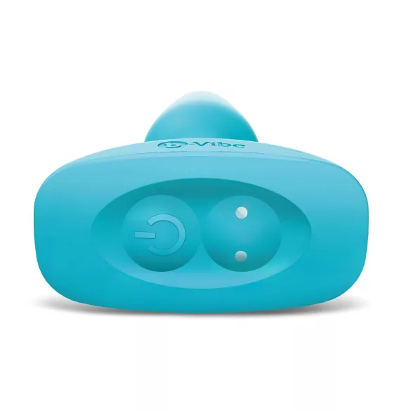 b-Vibe - vibromasseur anal perles rotatives rechargeable - silicone turquoise
