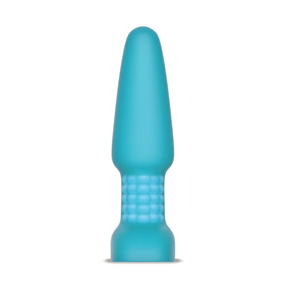 b-Vibe - vibromasseur anal perles rotatives rechargeable - silicone turquoise