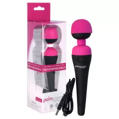PalmPower - vibromasseur wand rechargeable - rose/noir
