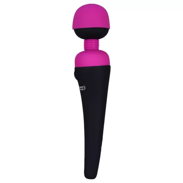 PalmPower - vibromasseur wand rechargeable - rose/noir
