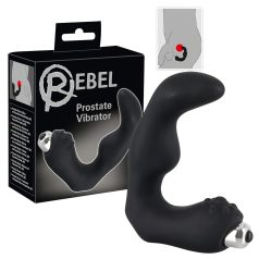 Rebel - Vibromasseur prostatique courbé (noir) Rebel - Vibromasseur prostatique courbé (noir)