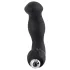 Rebel - stimulateur prostate courbé vibrant - silicone noir