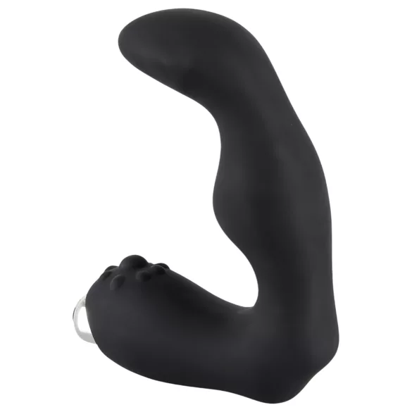 Rebel - stimulateur prostate courbé vibrant - silicone noir