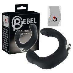 Rebel - vibromasseur courbé pour prostate (noir)