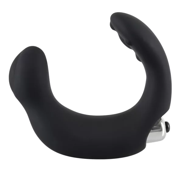 Rebel - stimulateur prostate vibrant incurvé - silicone noir