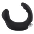 Rebel - stimulateur prostate vibrant incurvé - silicone noir