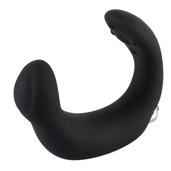 Rebel - stimulateur prostate vibrant incurvé - silicone noir