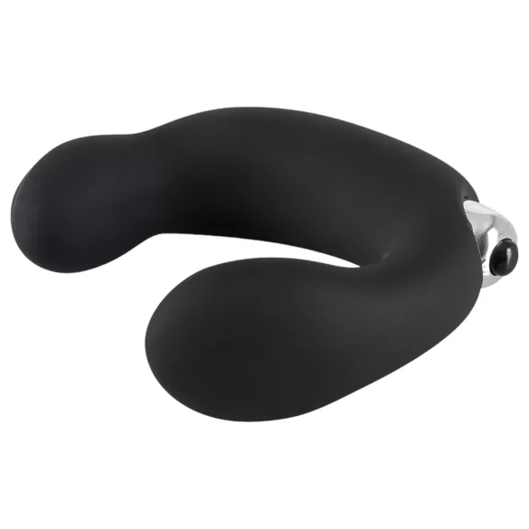 Rebel - stimulateur prostate vibrant incurvé - silicone noir