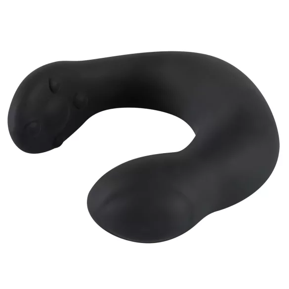 Rebel - stimulateur prostate vibrant incurvé - silicone noir