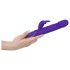 Vibe Couture Rabbit Skater - Vibromasseur lapin violet avec mouvements