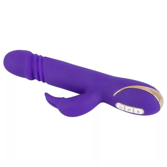 Vibe Couture Rabbit Skater - Vibromasseur à lapin, va-et-vient (violet)