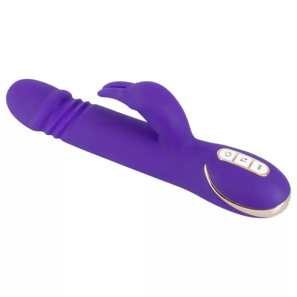 Vibe Couture Rabbit Skater - Vibromasseur à lapin, va-et-vient (violet)