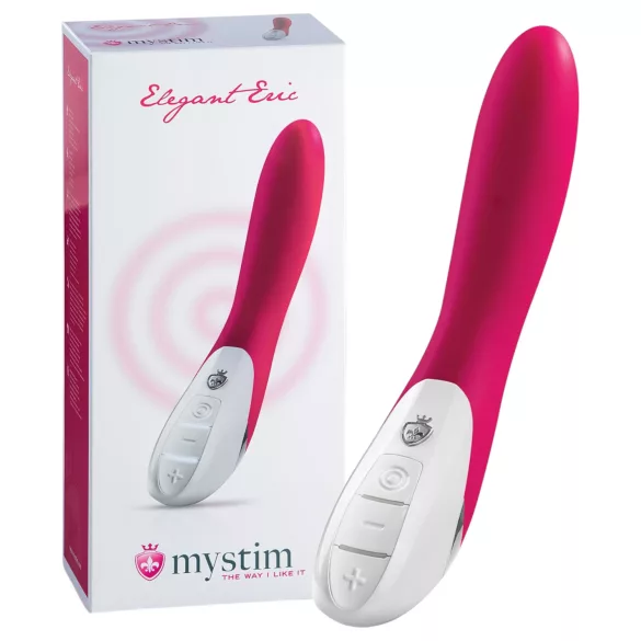 mystim - vibromasseur double moteur - silicone rose