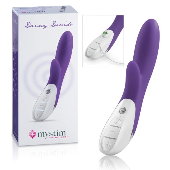 mystim Danny Divido - Vibromasseur stimulateur clitoridien (Violet)