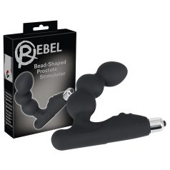 Rebel - vibromasseur prostate à billes (noir)