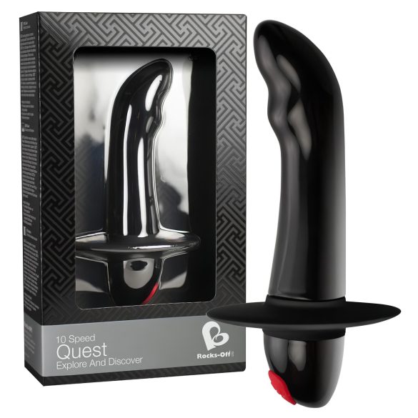 Quest - Vibromasseur prostatique débutant 10 rythmes (noir)