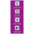 Javida - vibromasseur chauffant pour stimulation clitoridienne (violet)