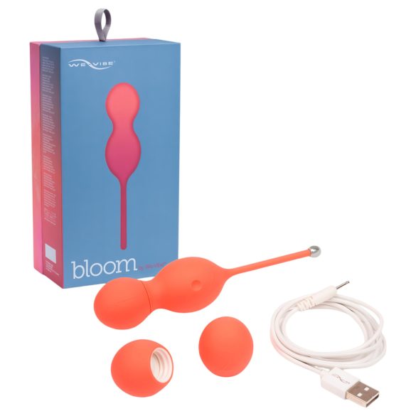 We-Vibe Bloom - Boules de geisha à poids changeables (orange)