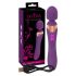 Javida Double - vibromasseur massant (violet)