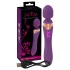 Javida Double - vibromasseur double - silicone violet