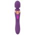 Javida Double - vibromasseur massant (violet)