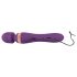 Javida Double - vibromasseur massant (violet)