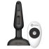 b-Vibe trio - Vibromasseur anal 3 moteurs (noir)