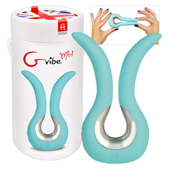 G-vibe Mini - Vibromasseur silicone USB (menthe)