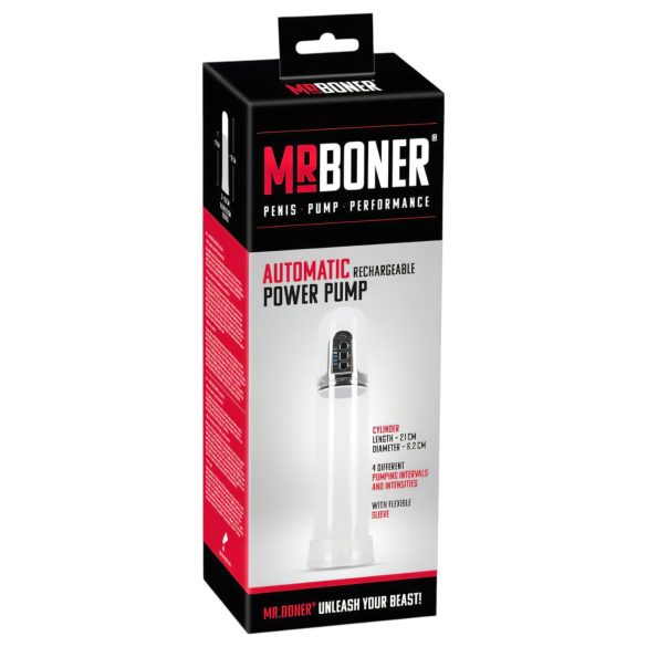 Mister Boner Automatique - pompe à pénis rechargeable