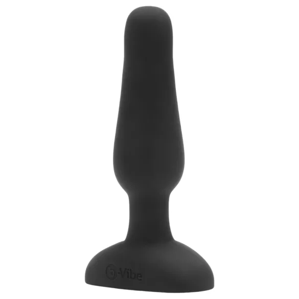 b-Vibe Novice - plug anal vibrant débutant - silicone noir