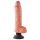 Vibromasseur ventouse King Cock 10 (25 cm) - naturel